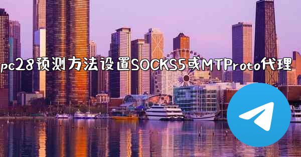 pc28预测方法设置SOCKS5或MTProto代理
