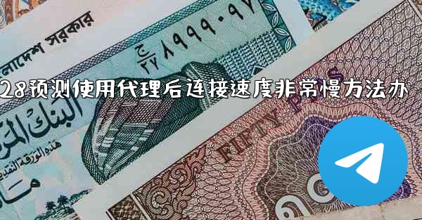 pc28预测使用代理后连接速度非常慢方法办