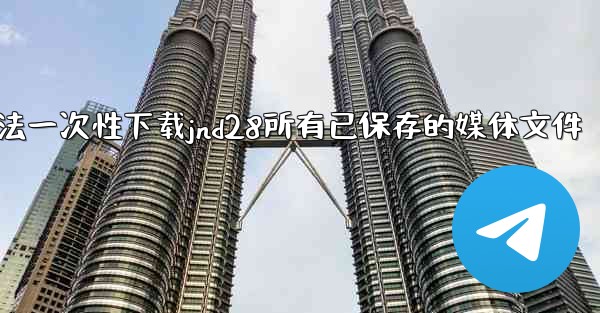 方法一次性下载jnd28所有已保存的媒体文件