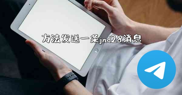 方法发送一条jnd28消息
