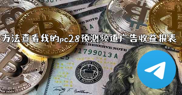 方法查看我的pc28预测频道广告收益报表