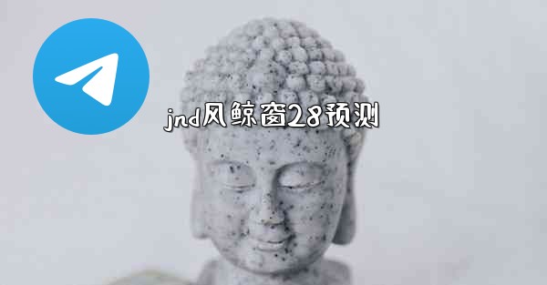 jnd风鲸窗28预测