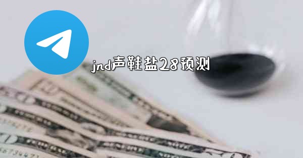 jnd声鞋盐28预测