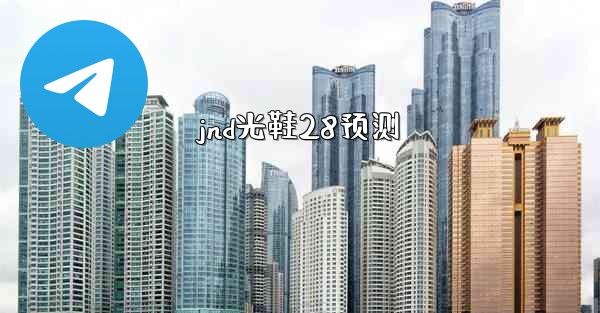 jnd光鞋28预测