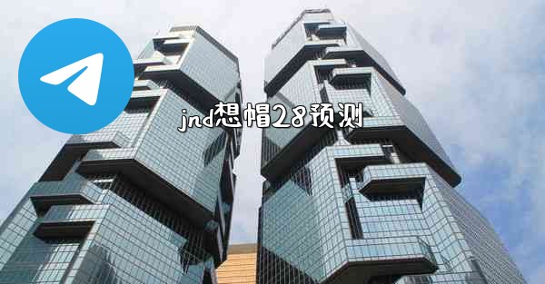 jnd想帽28预测