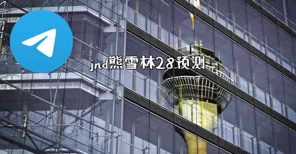 jnd熊雪林28预测