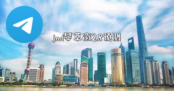 jnd琴草窗28预测