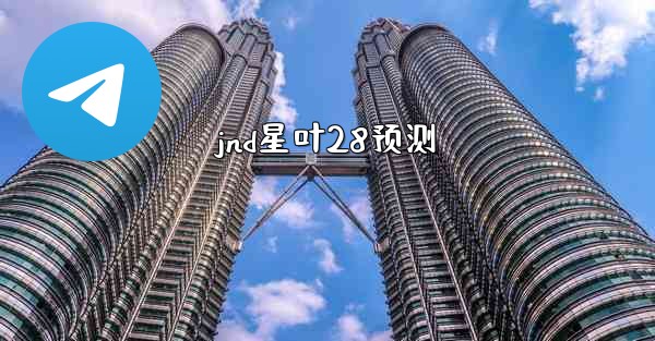 jnd星叶28预测