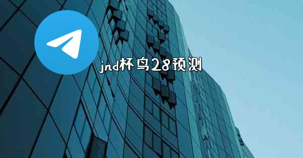 jnd杯鸟28预测