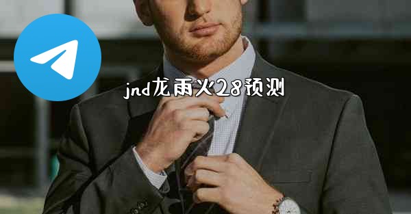 jnd龙雨火28预测