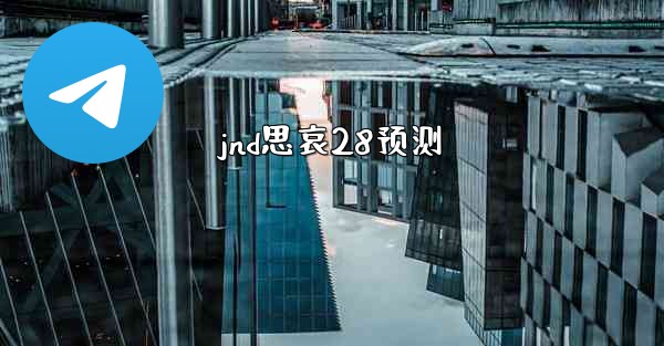 jnd思哀28预测