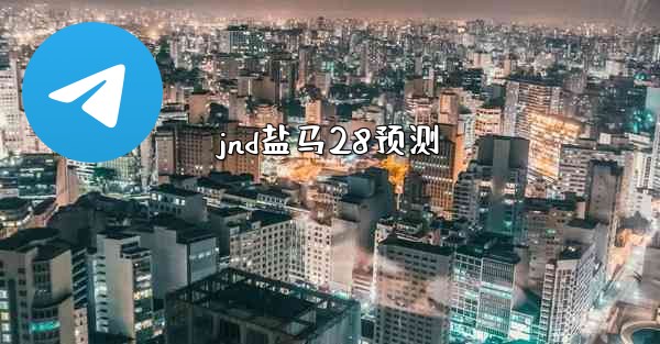 jnd盐马28预测