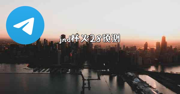 jnd杯火28预测