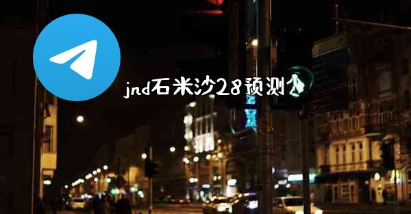jnd石米沙28预测
