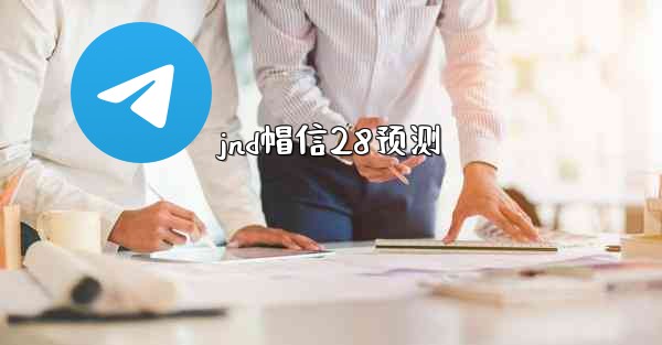 jnd帽信28预测