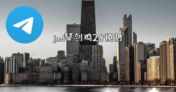 jnd琴剑鸡28预测