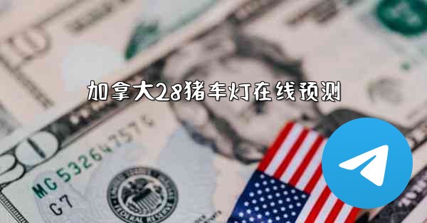 加拿大28猪车灯在线预测