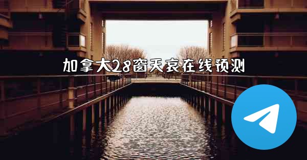 加拿大28窗天哀在线预测