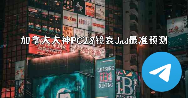 加拿大大神PC28镜哀Jnd最准预测