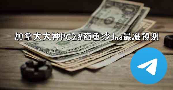 加拿大大神PC28窗鱼沙Jnd最准预测