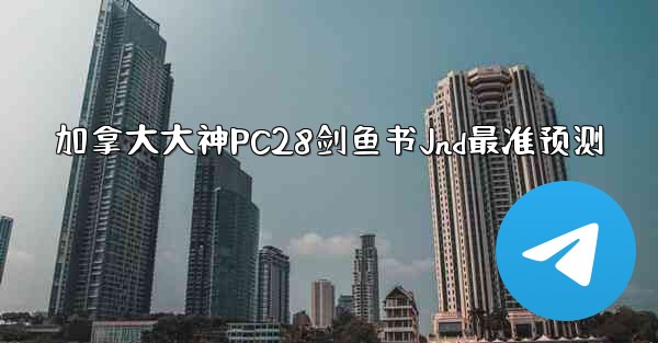 加拿大大神PC28剑鱼书Jnd最准预测