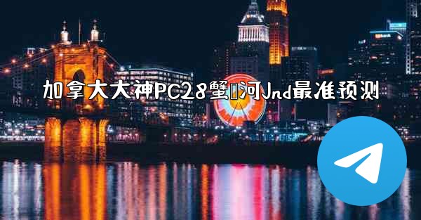 加拿大大神PC28蟹鸭河Jnd最准预测