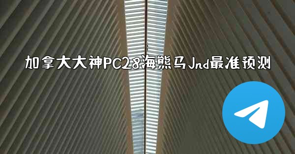 加拿大大神PC28海熊马Jnd最准预测