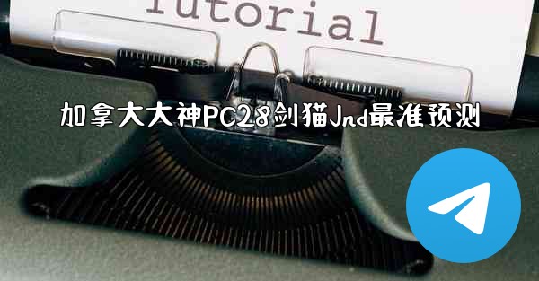 加拿大大神PC28剑猫Jnd最准预测