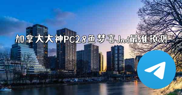 加拿大大神PC28鱼梦喜Jnd最准预测