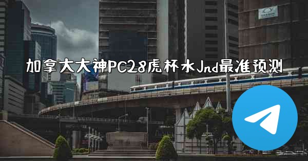 加拿大大神PC28虎杯水Jnd最准预测