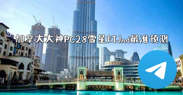 加拿大大神PC28雪星灯Jnd最准预测