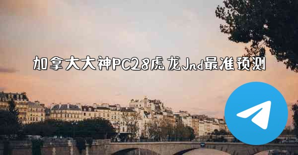 加拿大大神PC28虎龙Jnd最准预测
