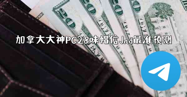 加拿大大神PC28味帽信Jnd最准预测