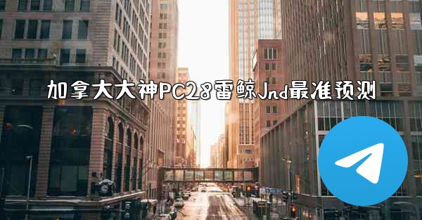 加拿大大神PC28雷鲸Jnd最准预测