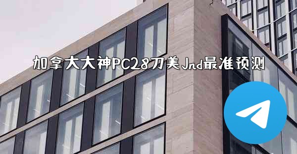 加拿大大神PC28刀美Jnd最准预测