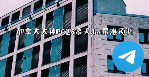 加拿大大神PC28象天Jnd最准预测