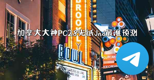 加拿大大神PC28光纸Jnd最准预测