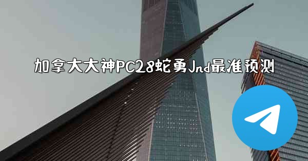 加拿大大神PC28蛇勇Jnd最准预测