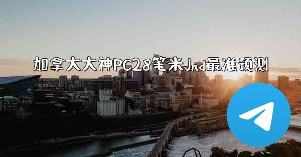 加拿大大神PC28笔米Jnd最准预测