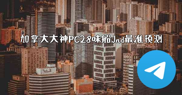 加拿大大神PC28味船Jnd最准预测