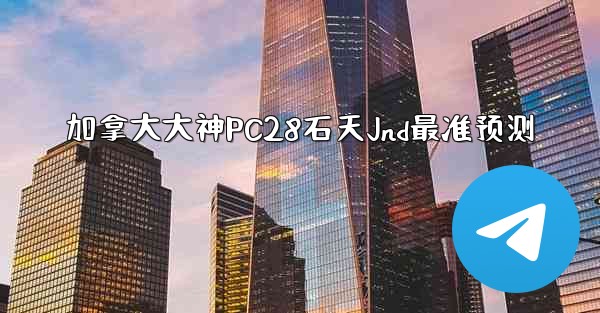 加拿大大神PC28石天Jnd最准预测