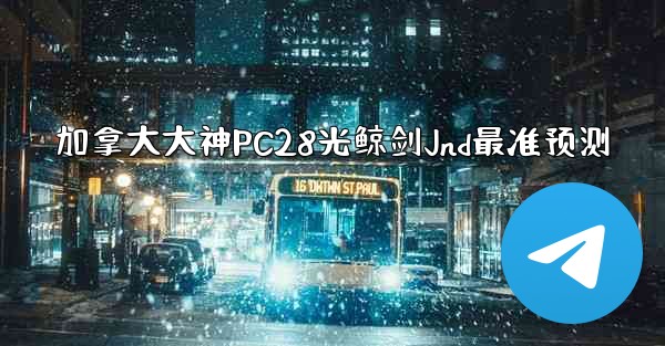 加拿大大神PC28光鲸剑Jnd最准预测