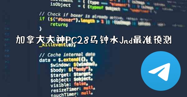 加拿大大神PC28马钟水Jnd最准预测
