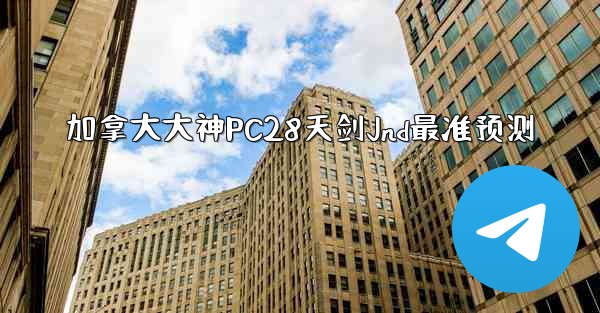 加拿大大神PC28天剑Jnd最准预测