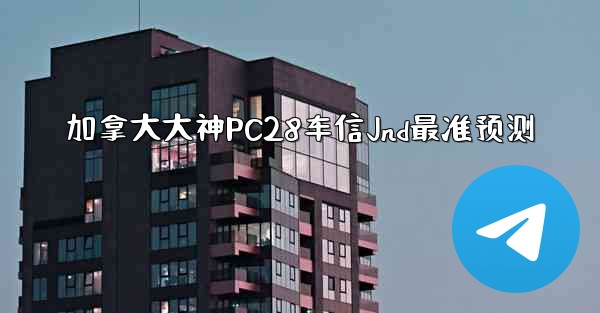 加拿大大神PC28车信Jnd最准预测