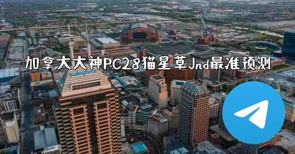 加拿大大神PC28猫星草Jnd最准预测