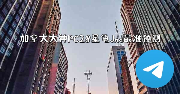 加拿大大神PC28星龟Jnd最准预测