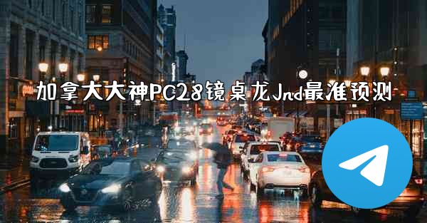 加拿大大神PC28镜桌龙Jnd最准预测