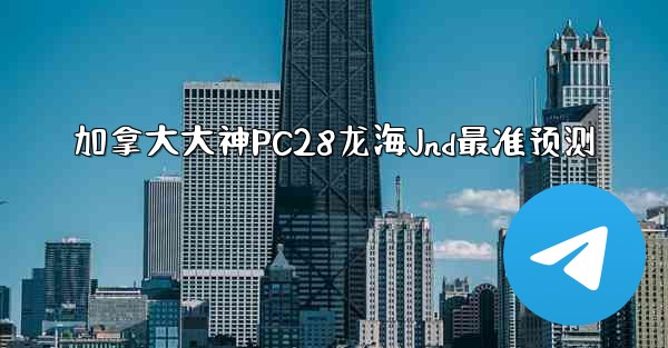 加拿大大神PC28龙海Jnd最准预测