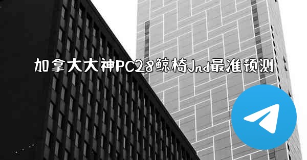 加拿大大神PC28鲸椅Jnd最准预测